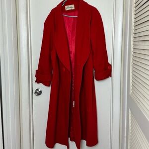 Presentation Long Pea Coat, 100% wool, vintage, great condition